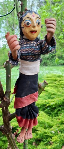 Marionette puppe frau - puppe,