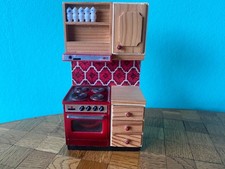 Herd Schrank Lundby rot