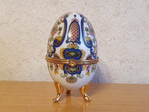 Neundorf porzellan dose - porzellan, ei-dose