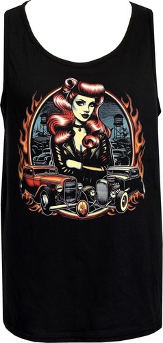 Rockabilly hotrod pin - rockabilly,
