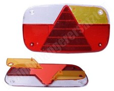 Aspöck Multipoint 3 Lichtscheibe Ersatzglas für Rückleuchte links & rechts