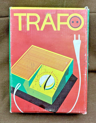 Ddr modellbahn trafo fnag - trafo, f2