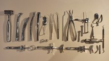 Konvolut Zahnarzt Instrumente - Edelstahl 