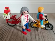 Playmobil ❤️ Oma mit Enkelkind Fahrrad Tour Ausflug Proviant