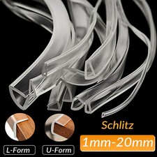 Klar U/L-Profil Silikon