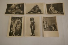 alte Postkarten Akt 6 St. Erotika Nude Haus der Kunst München Echte Fotografie