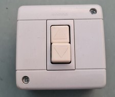 Jalousieschalter, Rolladenschalter, Toröffner Aufputz