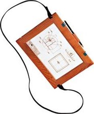 Feldbuchrahmen A4 Holz Nedo