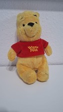Winnie the Pooh Plüschtier – ca. 28 cm – Disney – Simba – Kuscheltier gelb/rot