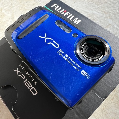 Fujifilm finepix xp120 blue - fujifilm,