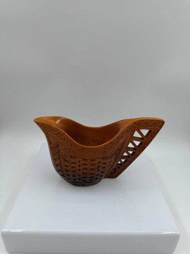 Vintage holzbecher kuksa - vintage,