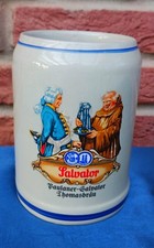 Gerz 0,5l Bierkrug ,Salvator ,Paulaner-Salvator- Thomasbräu, gebraucht, sehr gut