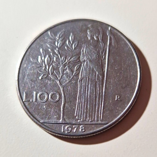 Italien 100 lire münze 1978 - lire,