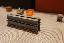 Spur N Stahlträger Set mit