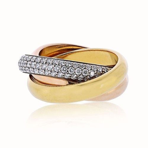 Cartier trinity 18k - cartier,