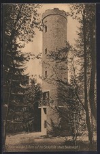 Sackpfeife /Biedenkopf, Kaiser Wilhelm II. Turm, Ansichtskarte 