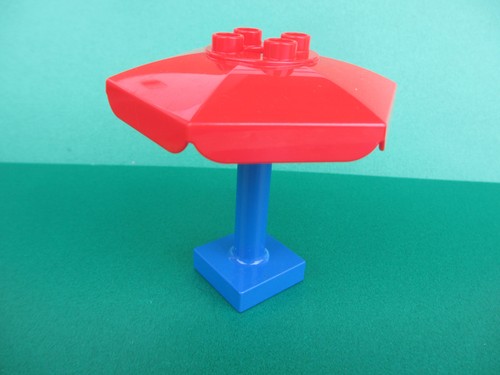 Lego duplo sonnenschirm rot - duplo,
