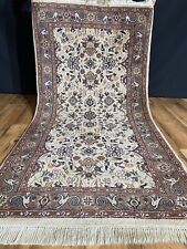 Schöner Handgeknüpfter Perser Orientteppich Indo Saruk Täbris Tapis Rug 170x86cm