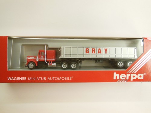 Herpa truck gray 850014 - truck,
