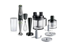 Braun Stabmixer MQ9187XLI 1200W Edelstahl Set Schwarz Zerkleinerer