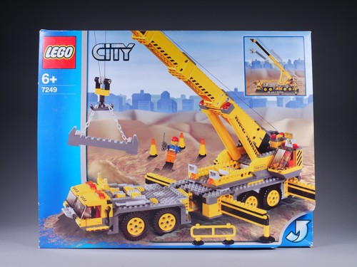 Lego city 7249 mobiler - mobiler, baukran