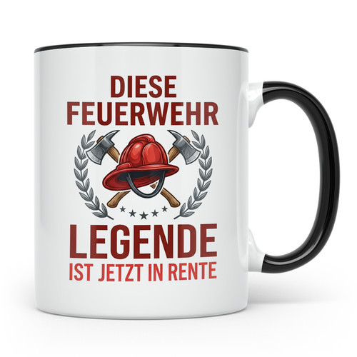 Feuerwehr rente tasse diese - tasse,