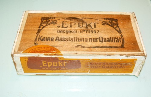 Alte zigarrenkiste epuki - zigarrenkiste,