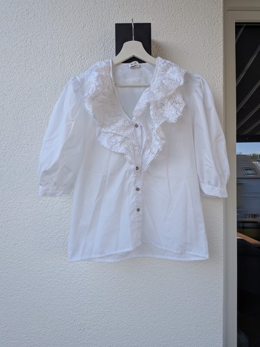 Romantische rüschenbluse - romantische,