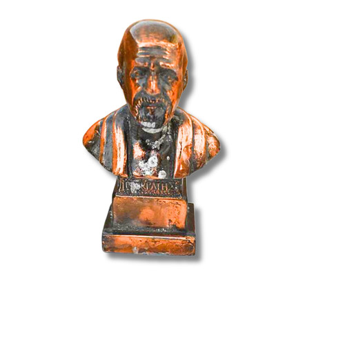Büste pythagoras metallguss - büste,