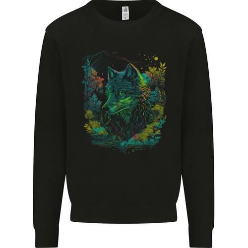 Ein fantasie wolf wald - im,