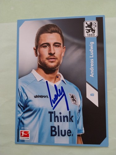 Autogrammkarte tsv 1860 - tsv,