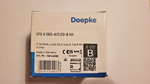 Doepke dfs 063 b nk - 063-4/0,03,