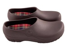 Gevavi Gardy Gartenschuhe (Jolly) Galosche Clog braun von Gr.35 bis 47