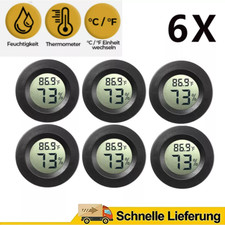 6Pcs Digital Hygrometer Mini