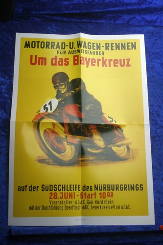 Adac rennplakat 1953 - rennplakat, prospekt