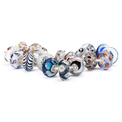 Moda silber bead - silber, trollbeads