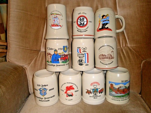 Bierkrug feuerwehr div - feuerwehr, --