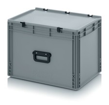 Koffer 60x40x43,5 Plastikkoffer Kuststoffkoffer Box Transportkiste Transportcase