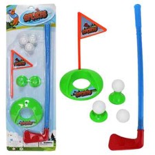 Kinder Golf Home Set, Mini Golf Indoor Set, Kunststoff, Indoor Mini Golf