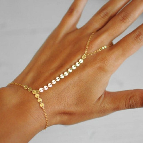 Indianer finger gold ring - finger,