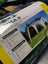 BRUNNER Leichtpavillon Medusa II 3 x 3 blau