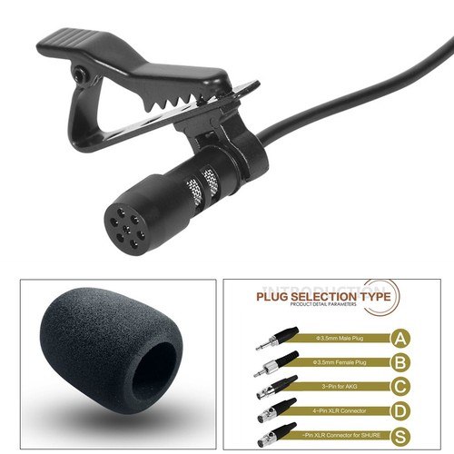 Mikrofon revers schwarz xlr - revers,