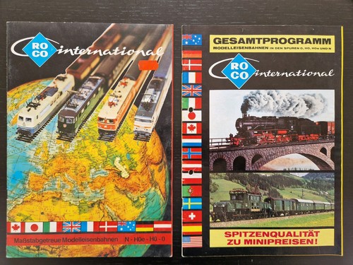 Roco kataloge 1979 und - und, 1980