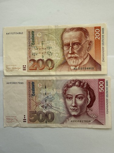 Deutsche mark scheine - mark,