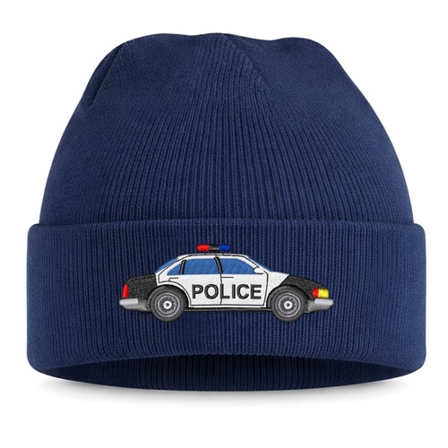Bestickte polizeiauto kinder - polizeiauto,