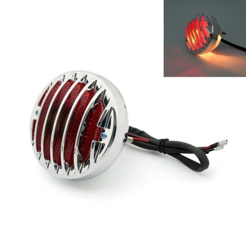 Round motorrad heckleuchte - motorrad,