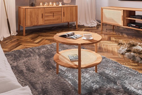 Couchtisch zola rund kernbuche - couchtisch,