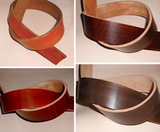 Lederriemen 1 - 7 cm Breit in ⌀5mm stärke Voll Leder Gürtel Flachriemen bis200cm