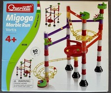 Quercetti Migoga - 80 teilige Kugelbahn, Ab 4 Jahre Neu & ungeöffnet! Marble Run