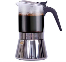 Espressokocher Klassisch italienische Perkolator-Mokakanne 360 ml